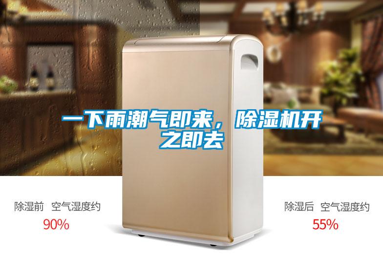 一下雨潮氣即來，除濕機(jī)開之即去