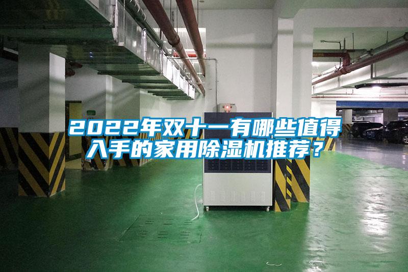 2022年雙十一有哪些值得入手的家用除濕機推薦？
