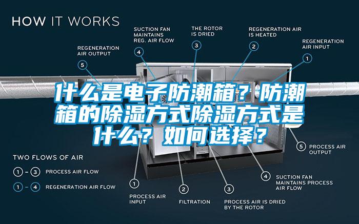 什么是電子防潮箱？防潮箱的除濕方式除濕方式是什么？如何選擇？