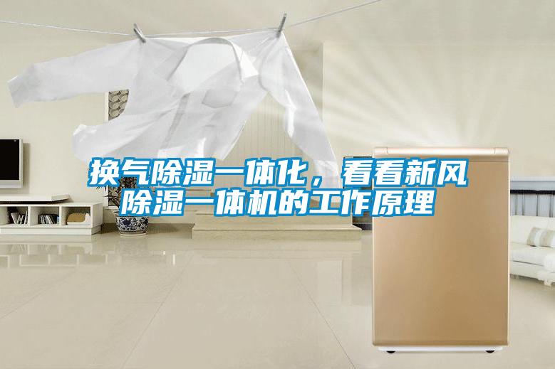 換氣除濕一體化，看看新風(fēng)除濕一體機的工作原理