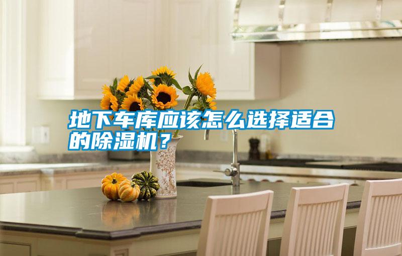 地下車庫應該怎么選擇適合的除濕機？