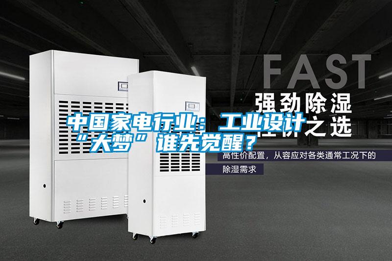 中國家電行業(yè)：工業(yè)設(shè)計(jì)“大夢”誰先覺醒？