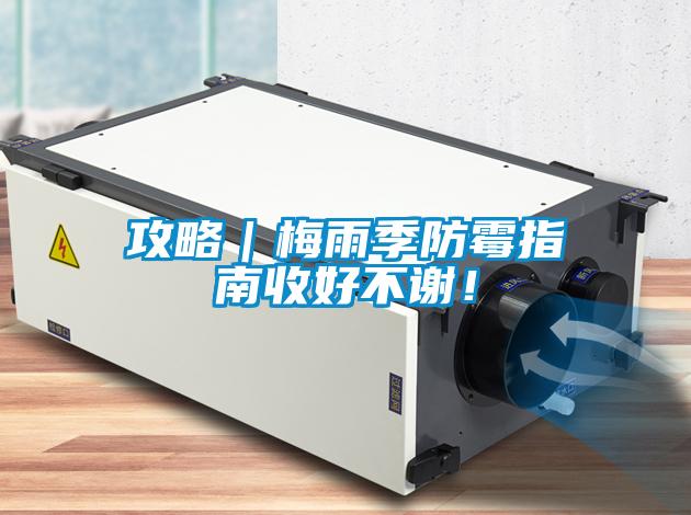 攻略｜梅雨季防霉指南收好不謝！