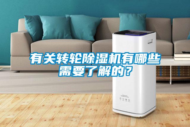 有關(guān)轉(zhuǎn)輪除濕機(jī)有哪些需要了解的？