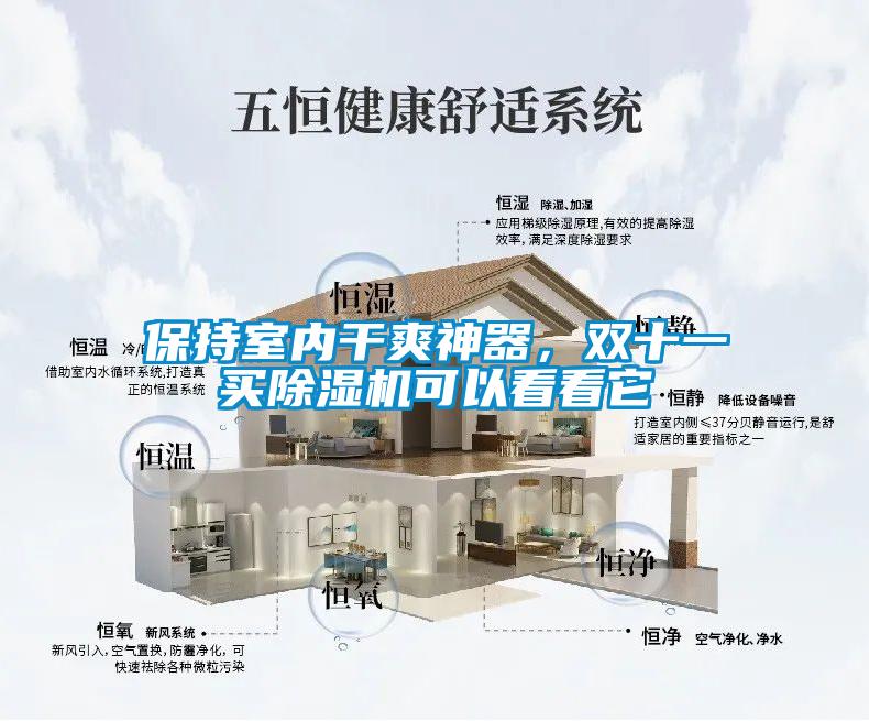 保持室內(nèi)干爽神器，雙十一買除濕機(jī)可以看看它