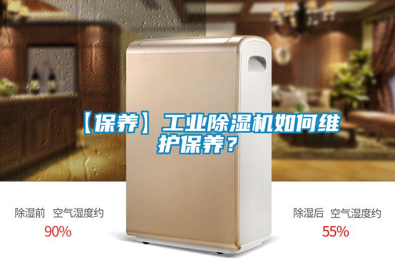 【保養(yǎng)】工業(yè)除濕機如何維護保養(yǎng)？