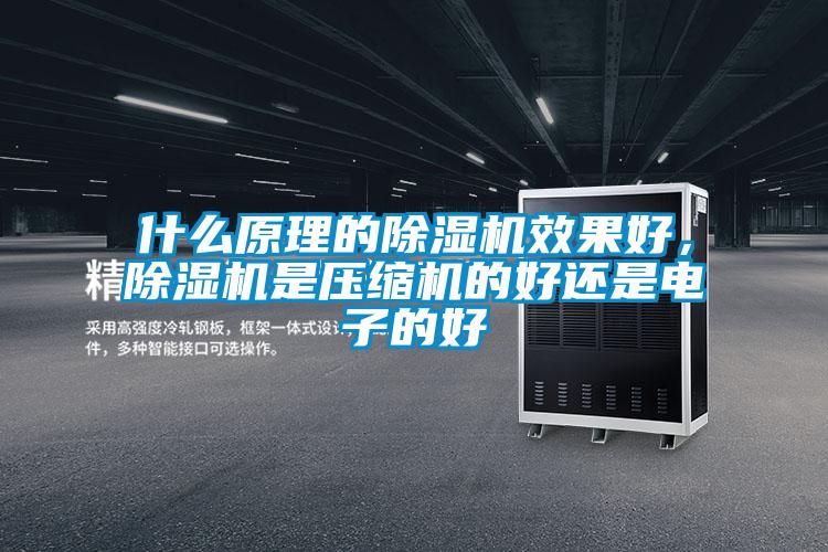 什么原理的除濕機效果好，除濕機是壓縮機的好還是電子的好