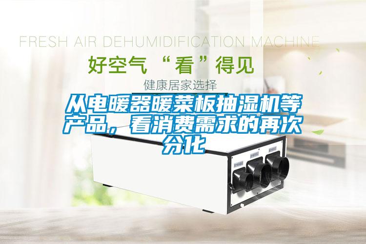 從電暖器暖菜板抽濕機等產(chǎn)品，看消費需求的再次分化