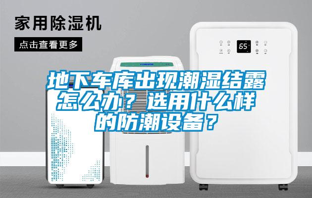 地下車庫(kù)出現(xiàn)潮濕結(jié)露怎么辦？選用什么樣的防潮設(shè)備？