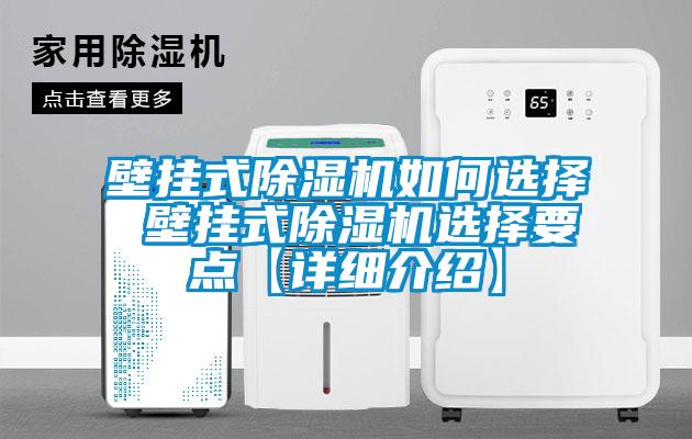 壁掛式除濕機如何選擇 壁掛式除濕機選擇要點【詳細(xì)介紹】
