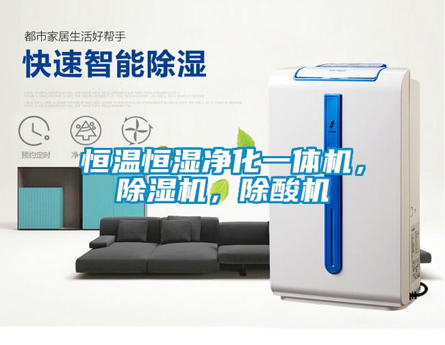 恒溫恒濕凈化一體機(jī)，除濕機(jī)，除酸機(jī)