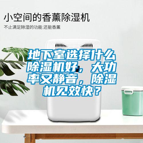 地下室選擇什么除濕機好，大功率又靜音，除濕機見效快？
