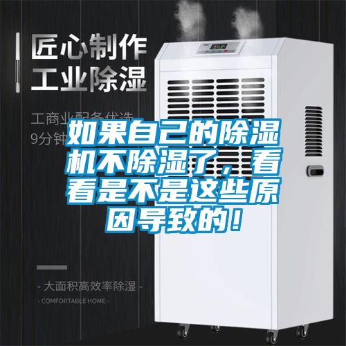 如果自己的除濕機(jī)不除濕了，看看是不是這些原因?qū)е碌模?></div>
								<div   id=