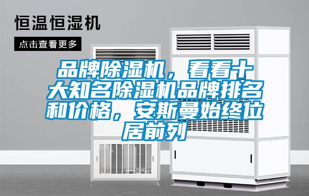 品牌除濕機(jī)，看看十大知名除濕機(jī)品牌排名和價(jià)格，安斯曼始終位居前列
