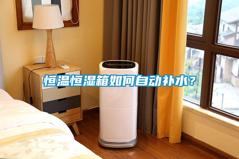 恒溫恒濕箱如何自動補(bǔ)水？