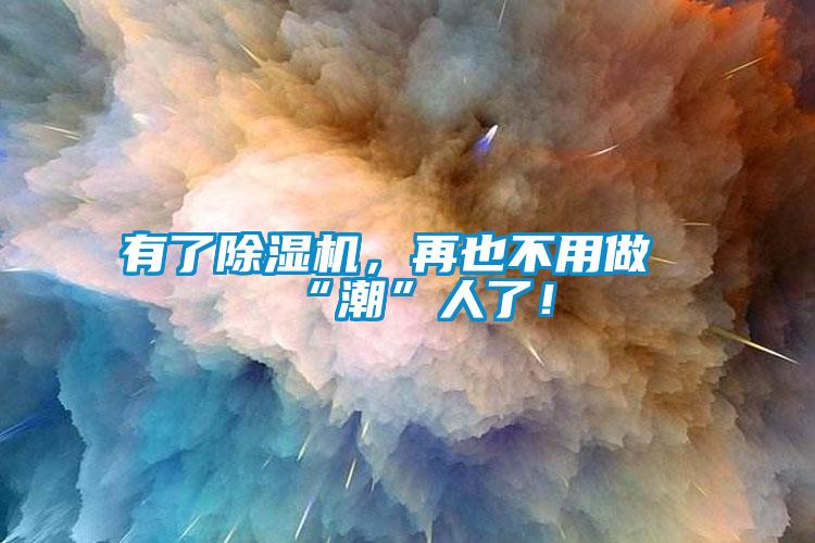 有了除濕機(jī)，再也不用做“潮”人了！