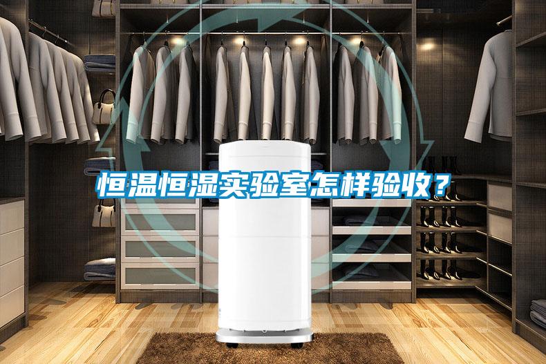 恒溫恒濕實驗室怎樣驗收？