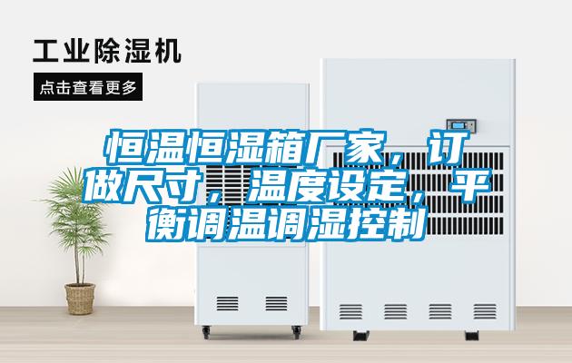 恒溫恒濕箱廠家，訂做尺寸，溫度設(shè)定，平衡調(diào)溫調(diào)濕控制
