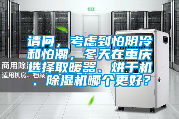 請問，考慮到怕陰冷和怕潮，冬天在重慶選擇取暖器、烘干機、除濕機哪個更好？