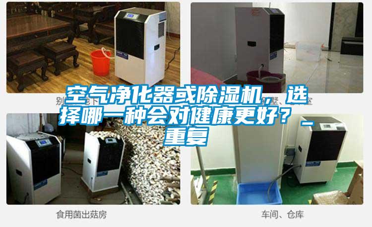 空氣凈化器或除濕機，選擇哪一種會對健康更好？_重復
