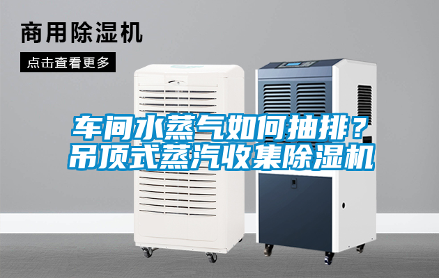 車間水蒸氣如何抽排？吊頂式蒸汽收集除濕機