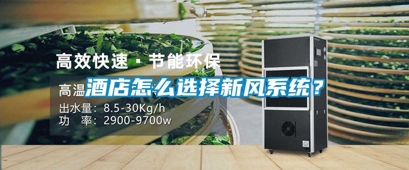 酒店怎么選擇新風(fēng)系統(tǒng)？