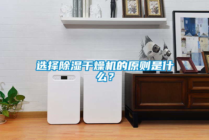 選擇除濕干燥機(jī)的原則是什么？
