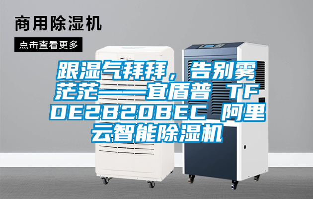 跟濕氣拜拜，告別霧茫?！硕芷?TFDE2B20BEC 阿里云智能除濕機(jī)