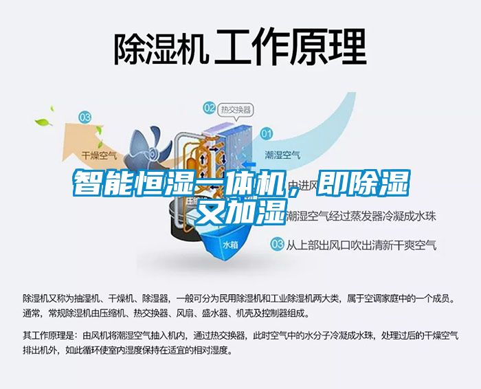 智能恒濕一體機(jī)，即除濕又加濕